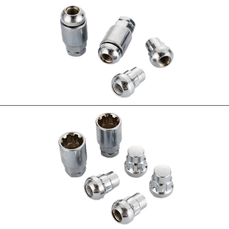 M12x1.25mm(4+2)0225 Car Tire Nut Anti-theft Lock - Nuts & Bolts by PMC Jewellery | Online Shopping South Africa | PMC Jewellery | Buy Now Pay Later Mobicred
