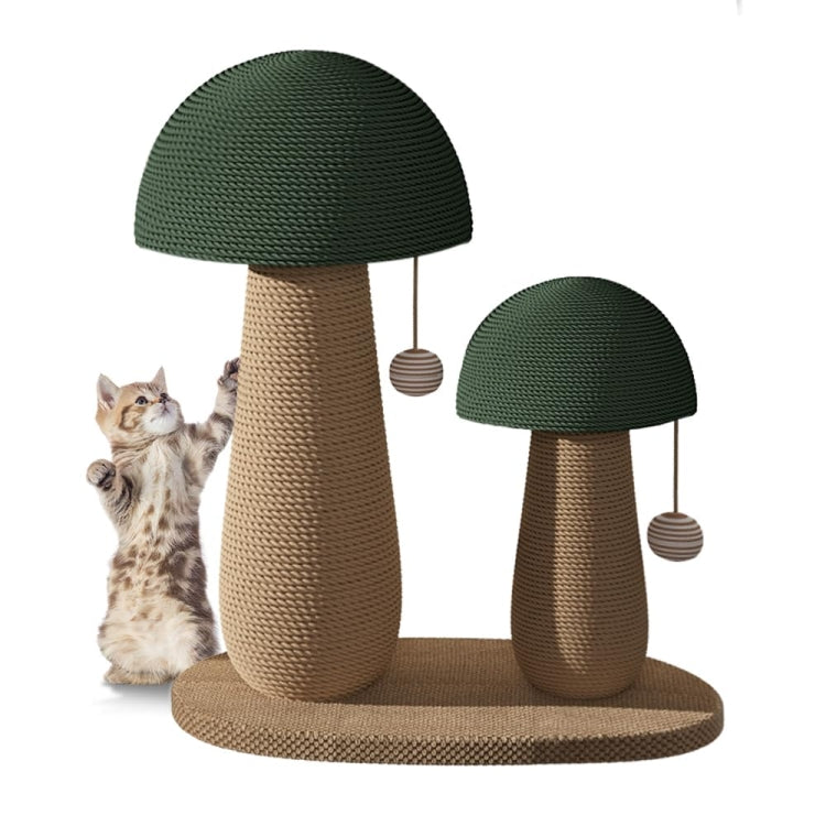 Vertical Sisal Cat Scratching Post Wear-Resistant Cat Interactive Toy, Style: Large Mushroom - Cat Scratch Board by PMC TechLife | Online Shopping South Africa | PMC TechLife | Buy Now Pay Later Mobicred