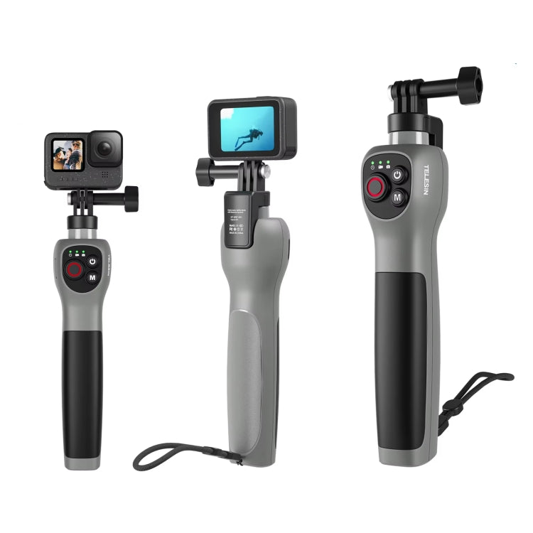 TELESIN 0.85m Underwater Selfie Stick Wireless Remote Control For GoPro HERO12 Black / HERO11 Black / HERO10 Black / HERO9 Black / HERO8 Black - free shipping - PMc TechLife - Order now!