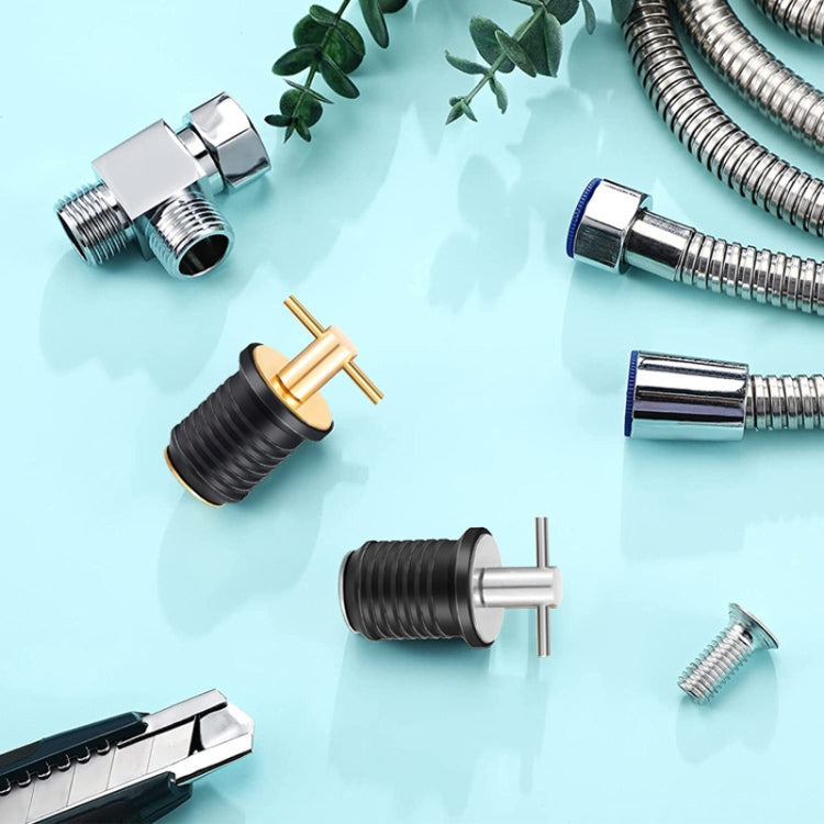 Marine Motorboat Deck Cross Drain Plug Screw, Size: Copper For 32mm - Marine Accessories & Parts by PMC Jewellery | Online Shopping South Africa | PMC Jewellery | Buy Now Pay Later Mobicred