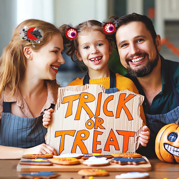 Halloween Hair Clips Hair Accessories Kids Party Dress Up Jewelry, Style: Eyeball - free shipping - PMc TechLife - Order now!