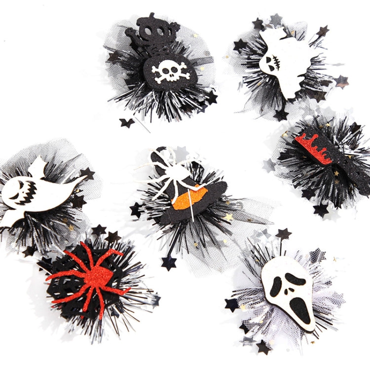 Halloween Hair Clips Hair Accessories Kids Party Dress Up Jewelry, Style: Ghost Open - free shipping - PMc TechLife - Order now!