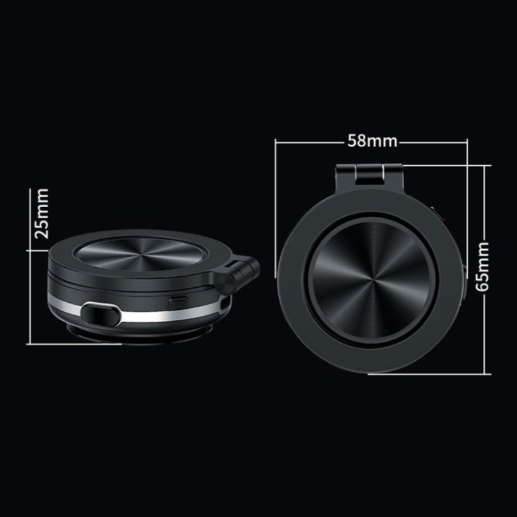 AIMITE C1 Vacuum Adsorption Foldable Magnetic Support Bracket Car Cell Phone Holder(Silver) - free shipping - PMC Jewellery - Order now!