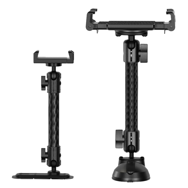 Car Phone Mount Extension Arm Double Jointed Swivel Adjustment Carbon Fiber Bracket Connecting Rod, Model: 140mm For 20mm Ball Head - free shipping - PMC Jewellery - Order now!