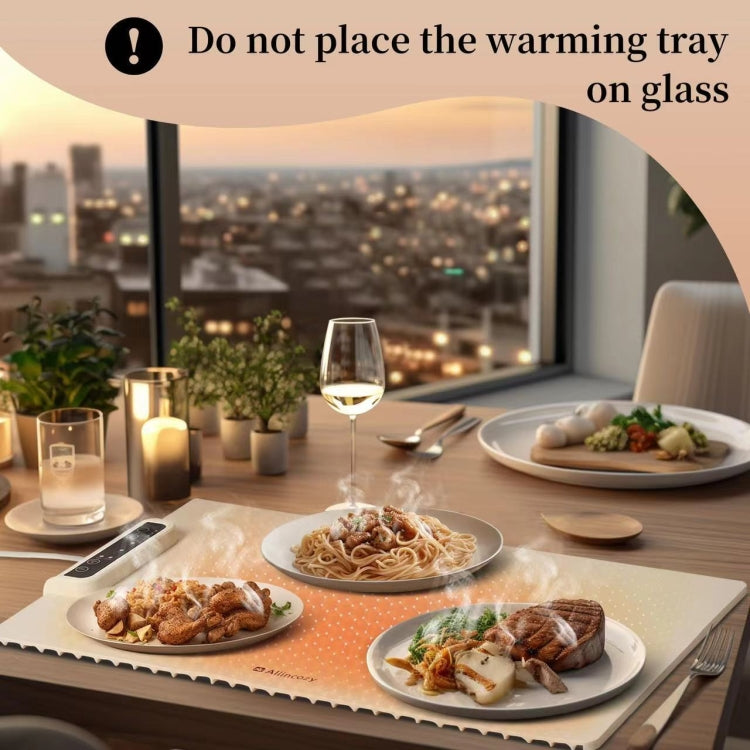 240W Electric Warming Tray Food Warmer with Adjustable Temperature, Timed Close AU Plug - free shipping - PMC TechLife - Order now!