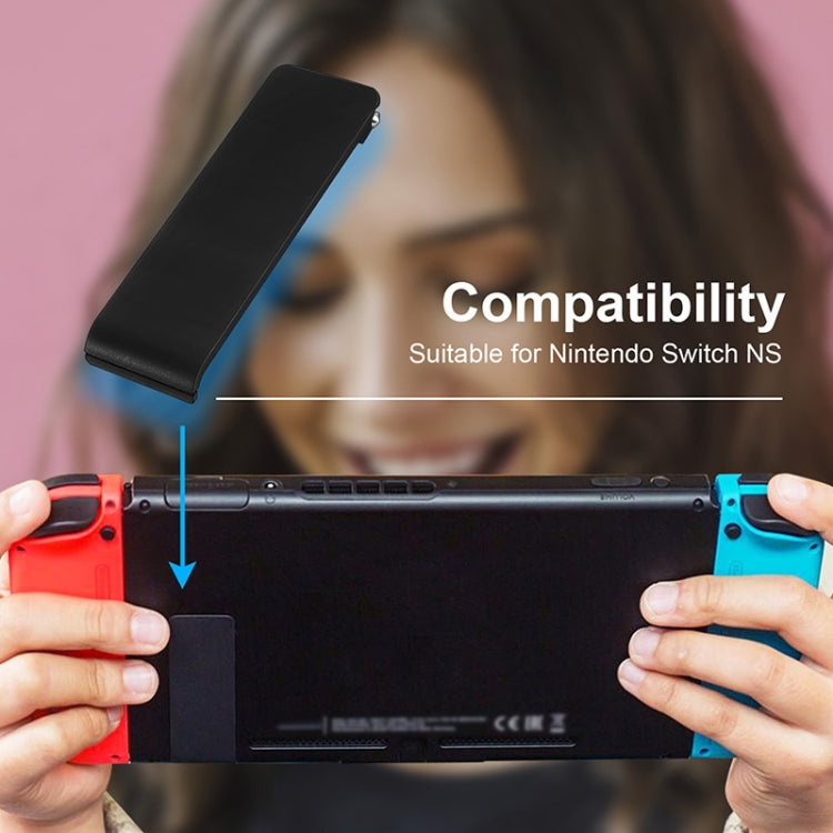 For Nintendo Switch Console 2pcs Replacement Kickstand Back Shell Holder(Red) - Holder by PMc TechLife | Online Shopping South Africa | PMc TechLife | Buy Now Pay Later Mobicred
