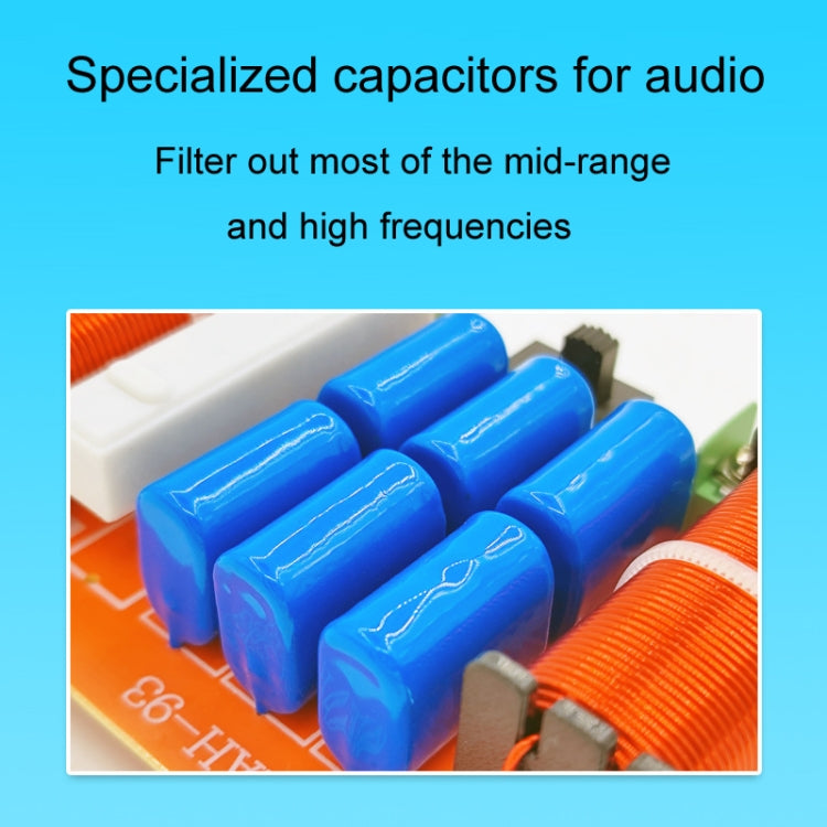 WEAH-93 220W Single Pure Bass Crossover Board Hi-Fi Speaker Conversion Divider - Audio Crossover by PMC TechLife | Online Shopping South Africa | PMC TechLife | Buy Now Pay Later Mobicred