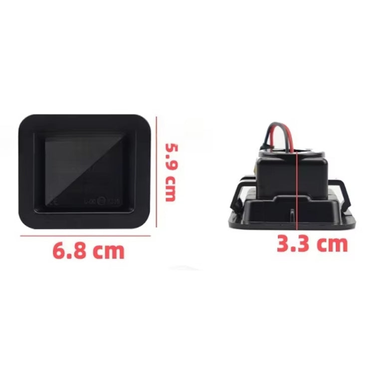 2pcs For 2015 Ford F150 Raptor LED License Plate Light - License Plate Lights by PMC Jewellery | Online Shopping South Africa | PMC Jewellery | Buy Now Pay Later Mobicred