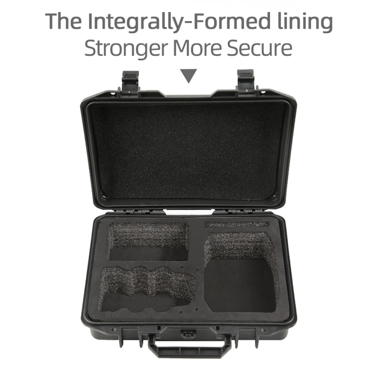 For DJI Mini 4K / Mini 2 SE / Mini 2 Suitcase Explosion-Proof Box Compatible With RC-N1 / N2(Black) - free shipping - PMC TechLife - Order now!
