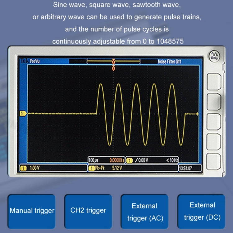 JUNTEK Programmable Dual-Channel DDS Function Arbitrary Waveform Signal Generator, Frequency: 40MHz(UK Plug) - Other Tester Tool by PMC TechLife | Online Shopping South Africa | PMC TechLife | Buy Now Pay Later Mobicred