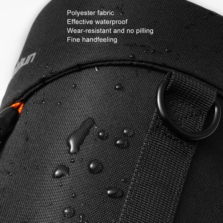 Cwatcun D157 DSLR Camera Lens Barrel Shockproof Thickened Digital Lens Bag Flip Lens Pouch, Color: Large Black - free shipping - PMC TechLife - Order now!