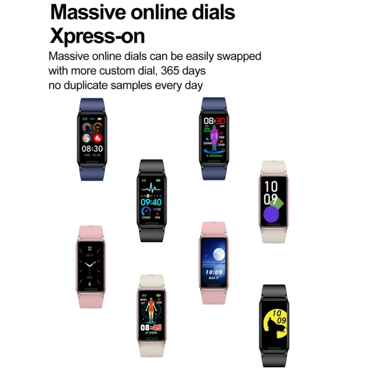 Uric Acid Blood Lipid Noninvasive Blood Sugar Heart Rate Oxygen Temperature Monitoring Smart Healthy Sports Bracelet(Black) - Smart Wristbands by PMC TechLife | Online Shopping South Africa | PMC TechLife | Buy Now Pay Later Mobicred