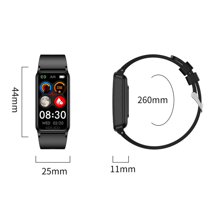 Uric Acid Blood Lipid Noninvasive Blood Sugar Heart Rate Oxygen Temperature Monitoring Smart Healthy Sports Bracelet(Pink) - Smart Wristbands by PMC TechLife | Online Shopping South Africa | PMC TechLife | Buy Now Pay Later Mobicred