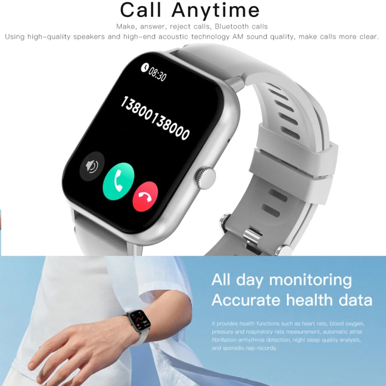 1.83 inch Touch Screen AI Voice Heart Rate / Blood Oxygen / Blood Pressure / Sleep Monitoring Bluetooth Smartwatch(Pink) - Smart Watches by PMC TechLife | Online Shopping South Africa | PMC TechLife | Buy Now Pay Later Mobicred