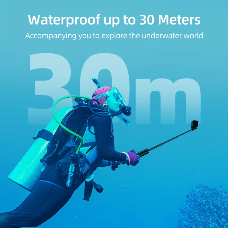 TELESIN 61cm Underwater Buoyancy Bar Retractable Selfie Stick Tripod For GoPro Insta360 DJI OSMO Action Camera - free shipping - PMC TechLife - Order now!