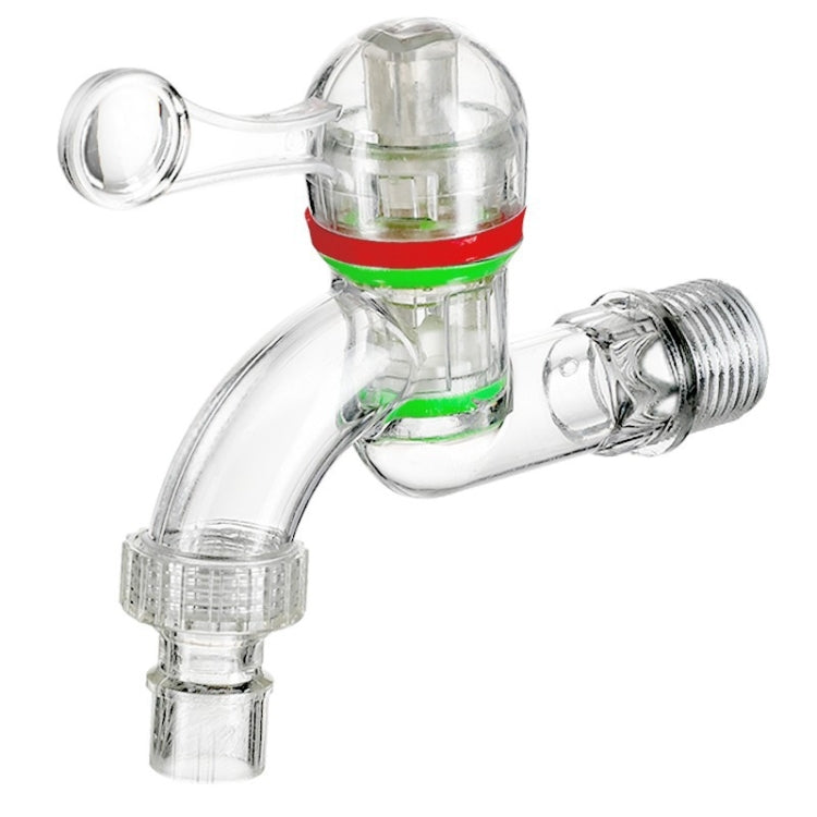 2pcs 4-points 20mm Plastic Transparent Faucet Household Anti-freezing Water Catch Hose - Faucets & Accessories by PMC TechLife | Online Shopping South Africa | PMC TechLife | Buy Now Pay Later Mobicred