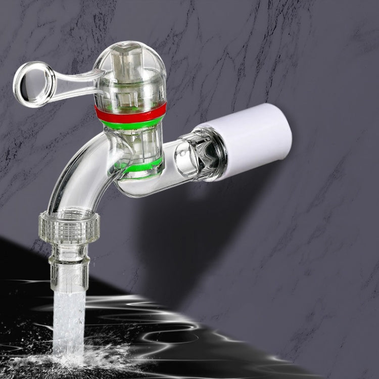 2pcs 6-points 25mm Plastic Transparent Faucet Household Anti-freezing Water Catch Hose - Faucets & Accessories by PMC TechLife | Online Shopping South Africa | PMC TechLife | Buy Now Pay Later Mobicred
