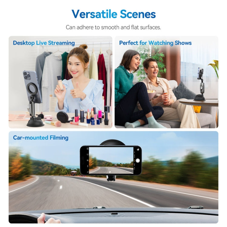 TELESIN Magnetic Suction Car Phone Mount 360 Degree Rotation Phone Holder - free shipping - PMC Jewellery - Order now!