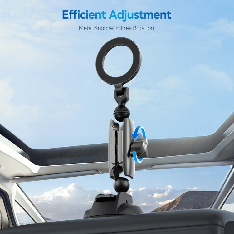 TELESIN Magnetic Suction Car Phone Mount 360 Degree Rotation Phone Holder - free shipping - PMC Jewellery - Order now!