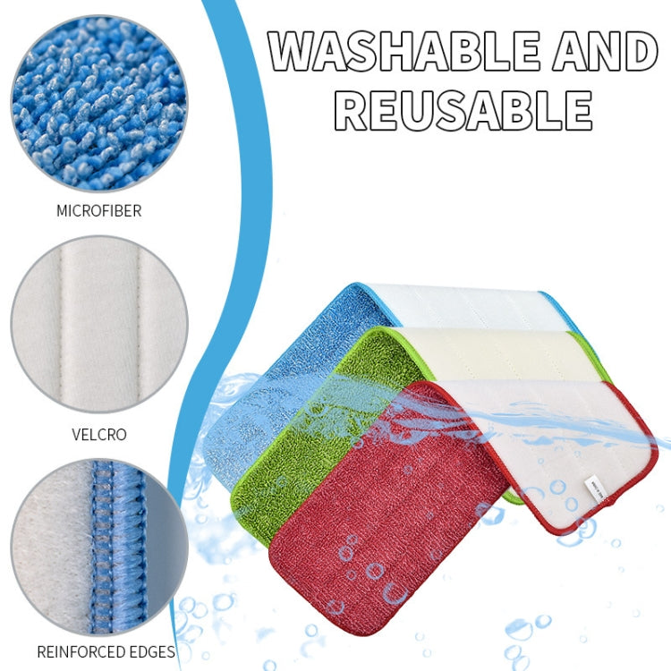 Spray Mop Replacement Pads Reusable Microfiber Floor Mops Refills 14x46cm Red - Handheld Cleaner & Mops by PMc TechLife | Online Shopping South Africa | PMc TechLife | Buy Now Pay Later Mobicred