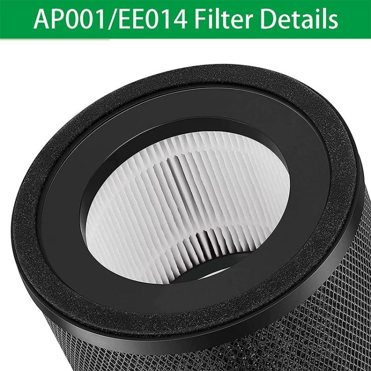 For TaoTronics TT-AP001 / VAVA VA-EE014 Air Purifier Filter HEPA Replacement Filter - Air Purifiers & Accessories by PMc TechLife | Online Shopping South Africa | PMc TechLife | Buy Now Pay Later Mobicred