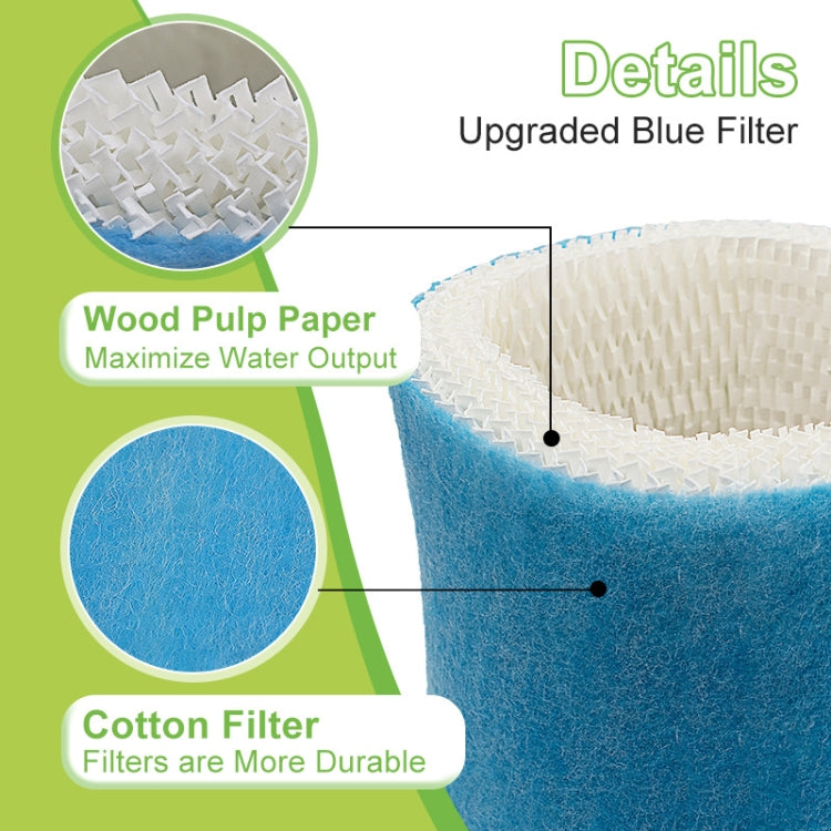 For Honeywell HAC-504AW Humidifier Filter Blue Wood Pulp Paper Replacement Filter - Air Purifiers & Accessories by PMc TechLife | Online Shopping South Africa | PMc TechLife | Buy Now Pay Later Mobicred
