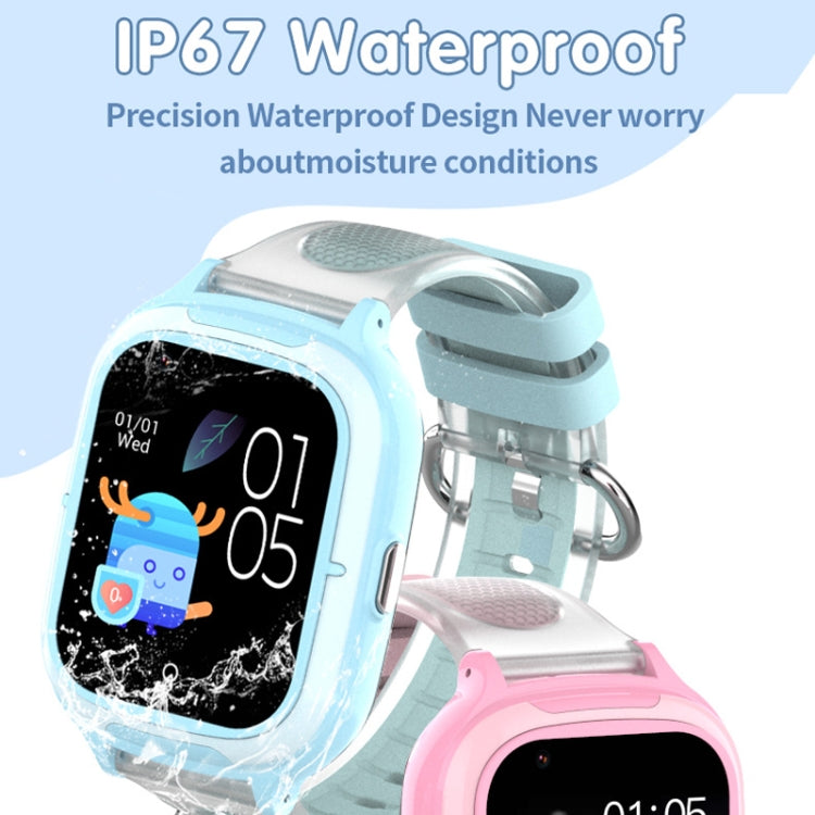 4G Kids Smart Phone Positioning Watch IP67 Waterproof / Video / Voice Calling(Pink) - Smart Watches by PMC TechLife | Online Shopping South Africa | PMC TechLife | Buy Now Pay Later Mobicred