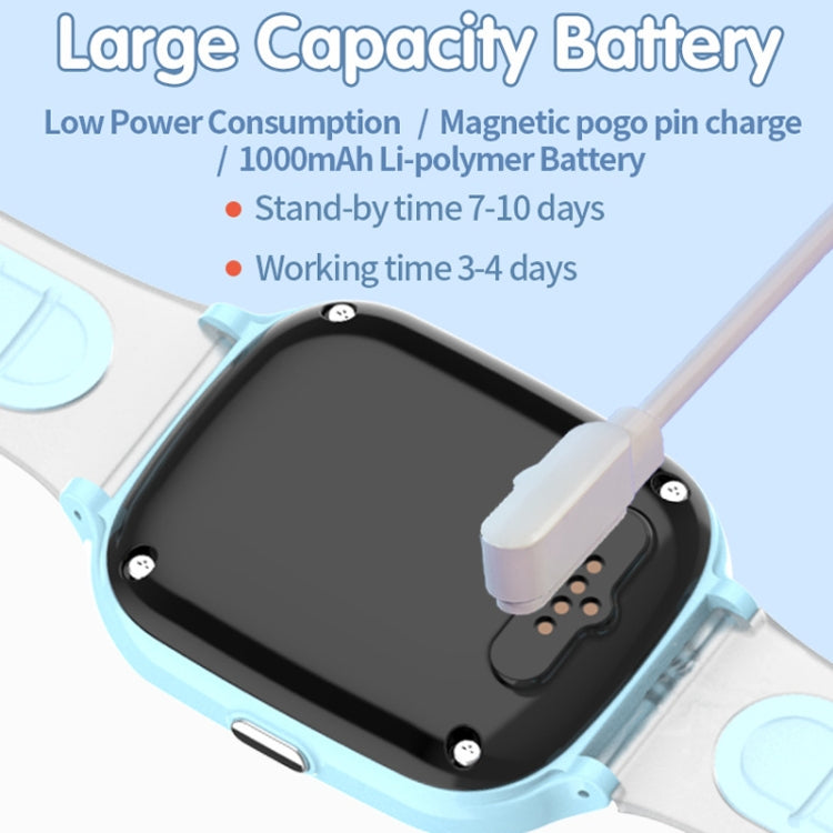 4G Kids Smart Phone Positioning Watch IP67 Waterproof / Video / Voice Calling(Pink) - Smart Watches by PMC TechLife | Online Shopping South Africa | PMC TechLife | Buy Now Pay Later Mobicred