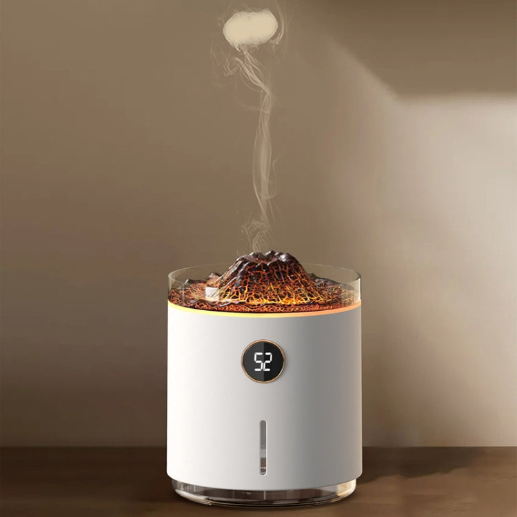 HX127 Mini Volcano Lava Aromatherapy Diffuser Small Household Atmosphere Humidifier, Color: Black - free shipping - PMC TechLife - Order now!