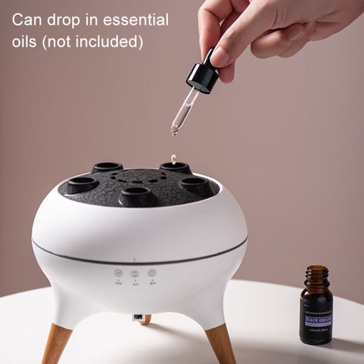 Dynamic Multi-Spray Aromatherapy Diffuser With Colorful Lights Remote Control Humidifier US Plug(V80 Spit Circle Upgrade Model) - free shipping - PMC TechLife - Order now!