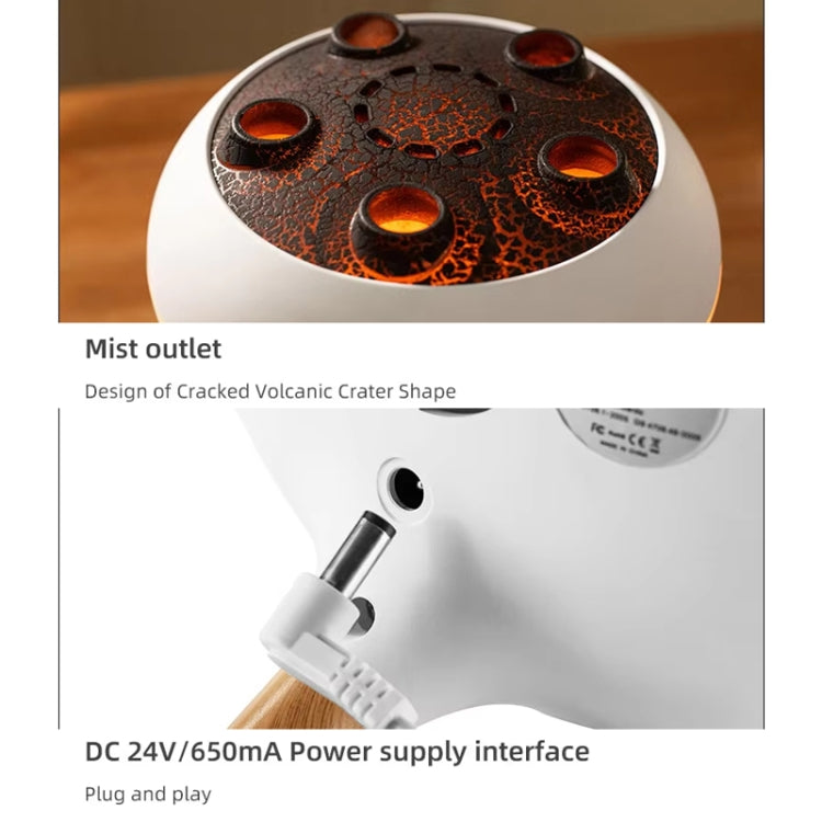 Dynamic Multi-Spray Aromatherapy Diffuser With Colorful Lights Remote Control Humidifier EU Plug(V80 Spit Circle Upgrade Model) - free shipping - PMC TechLife - Order now!