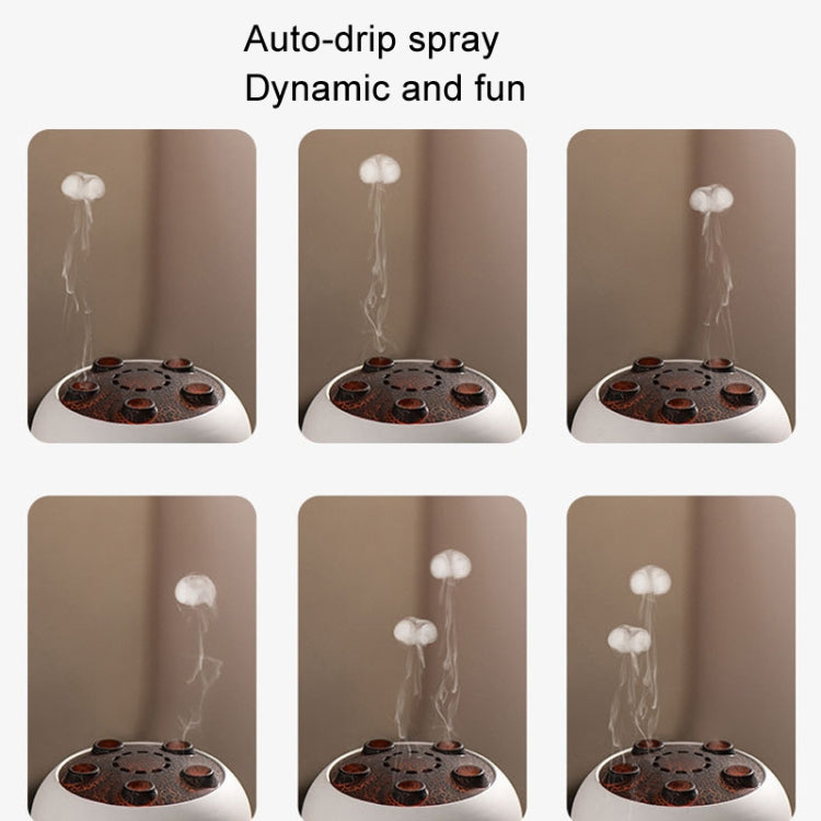 Dynamic Multi-Spray Aromatherapy Diffuser With Colorful Lights Remote Control Humidifier US Plug(V80 Spit Circle Upgrade Model) - free shipping - PMC TechLife - Order now!