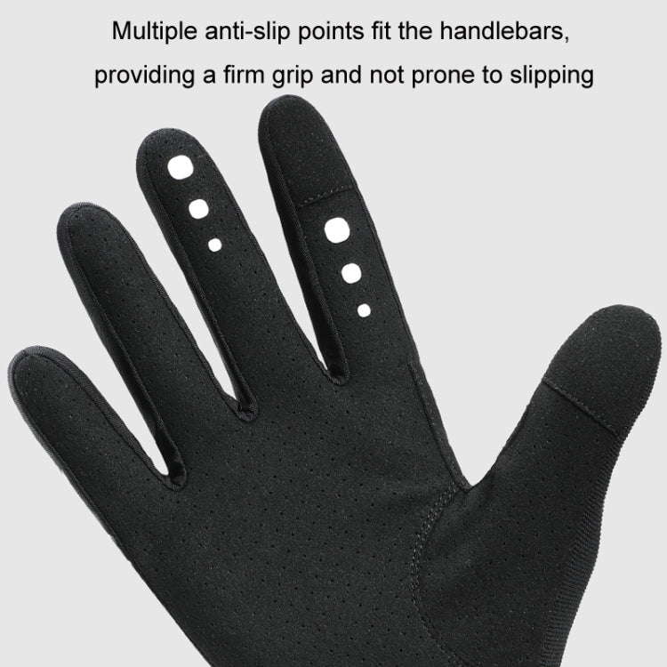 WEST BIKING Cycling Anti-slip Breathable Touch Screen Gloves, Size: M(Black) - free shipping - PMC TechLife - Order now!