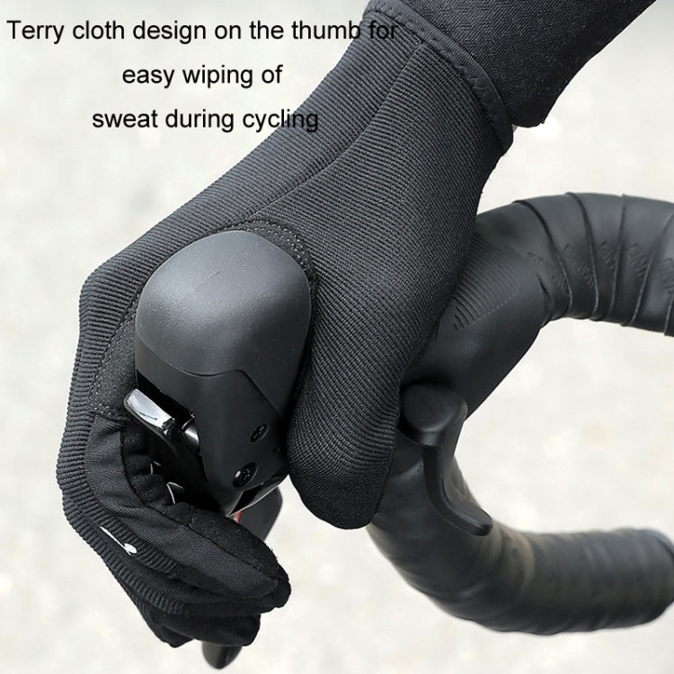 WEST BIKING Cycling Anti-slip Breathable Touch Screen Gloves, Size: XL(Black) - Cycling Gloves by WEST BIKING | Online Shopping South Africa | PMC TechLife | Buy Now Pay Later Mobicred