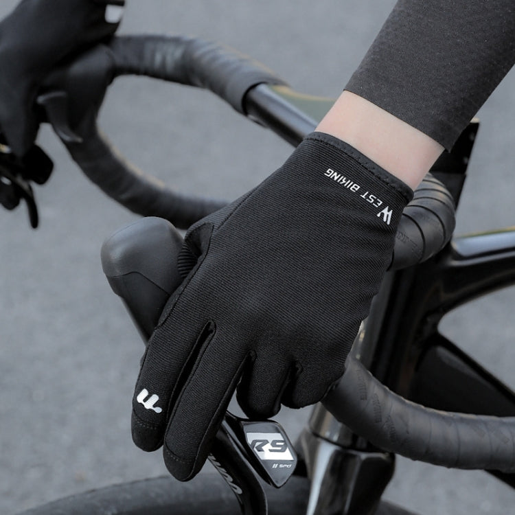 WEST BIKING Cycling Anti-slip Breathable Touch Screen Gloves, Size: XL(Black) - Cycling Gloves by WEST BIKING | Online Shopping South Africa | PMC TechLife | Buy Now Pay Later Mobicred