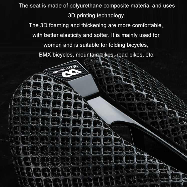 WEST BIKING Road Bicycle Carbon Fiber Ultralight Breathable Seat(Black) - free shipping - PMc TechLife - Order now!