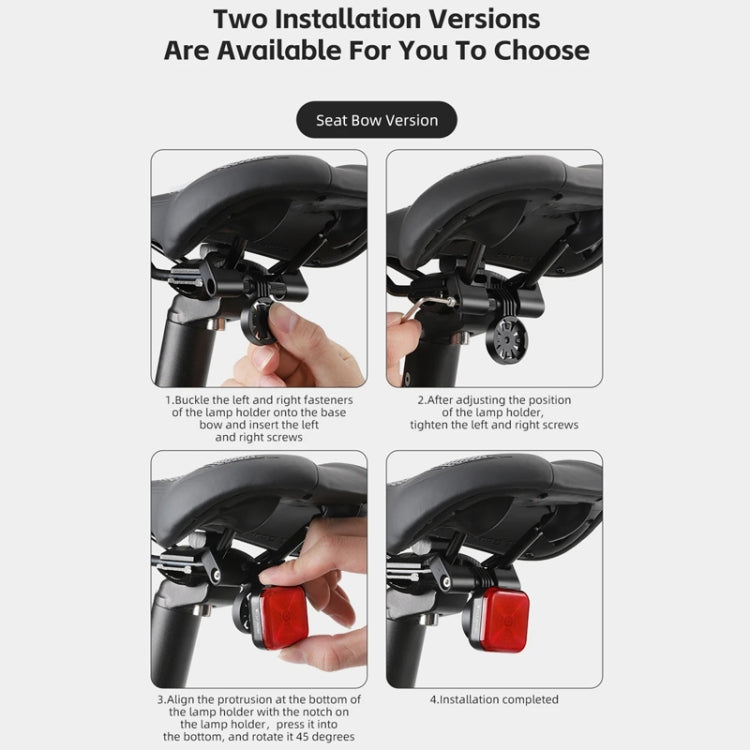 WEST BIKING Bicycle Waterproof High-Brightness Night Riding Warning Taillight(Arm Model) - Headlights by WEST BIKING | Online Shopping South Africa | PMC TechLife | Buy Now Pay Later Mobicred