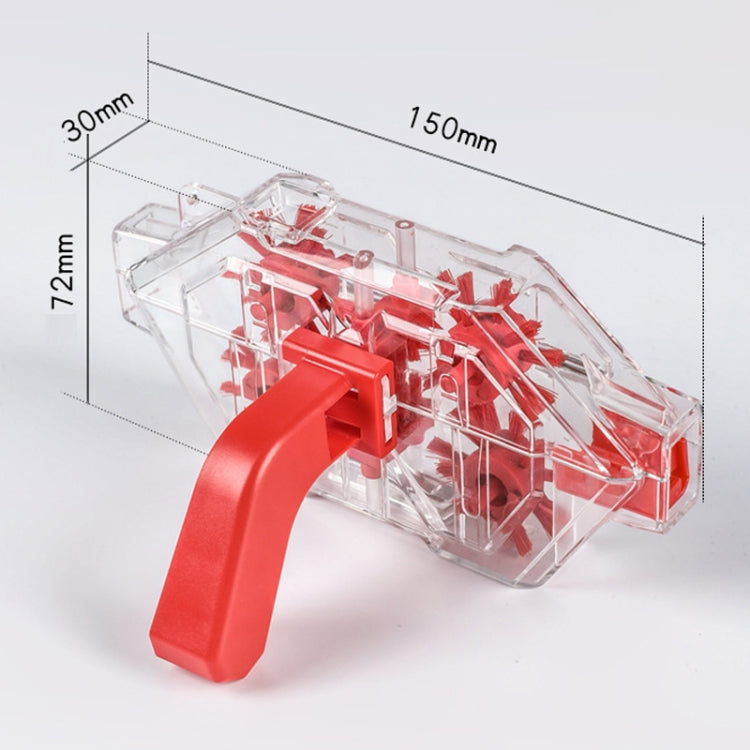 Bicycle Chain Cleaner Visual Immersion Chain Cleaner Brush Road Bike Cleaning Tool(Transparent) - Maintenance tools by PMC TechLife | Online Shopping South Africa | PMC TechLife | Buy Now Pay Later Mobicred