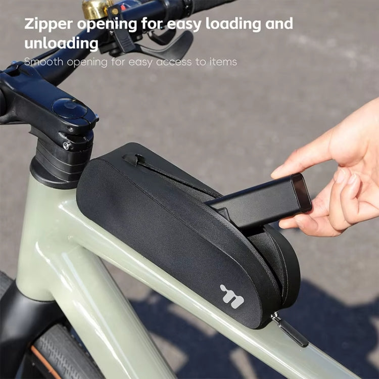 WEST BIKING Bicycle Front Beam Bag Cycling Hanging Bag(Black) - free shipping - PMC TechLife - Order now!