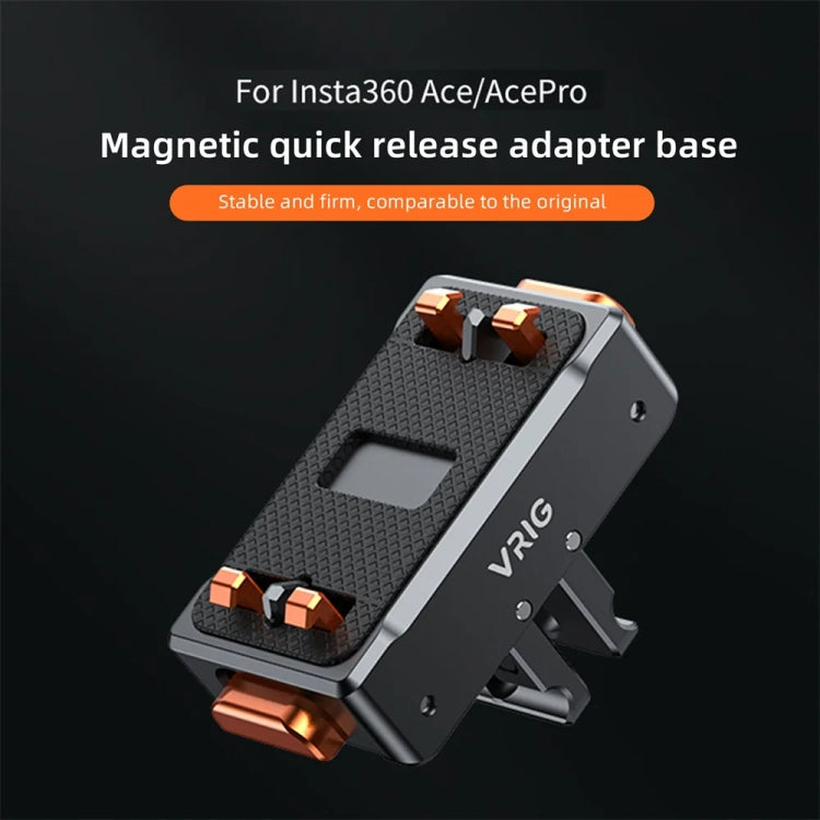 VRIG Magnetic Quick Release Adapter for Insta360 Ace / Ace Pro, Spec: Base - free shipping - PMC TechLife - Order now!