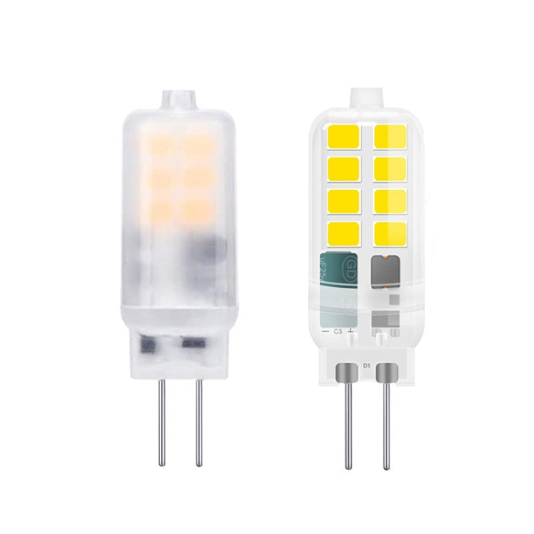 G4 AC/DC12V 3W Flicker-free Replacement LED Halogen Lamp Beads, Light Color: Cold White(Transparent Cover) - LED Blubs & Tubes by PMc TechLife | Online Shopping South Africa | PMc TechLife | Buy Now Pay Later Mobicred