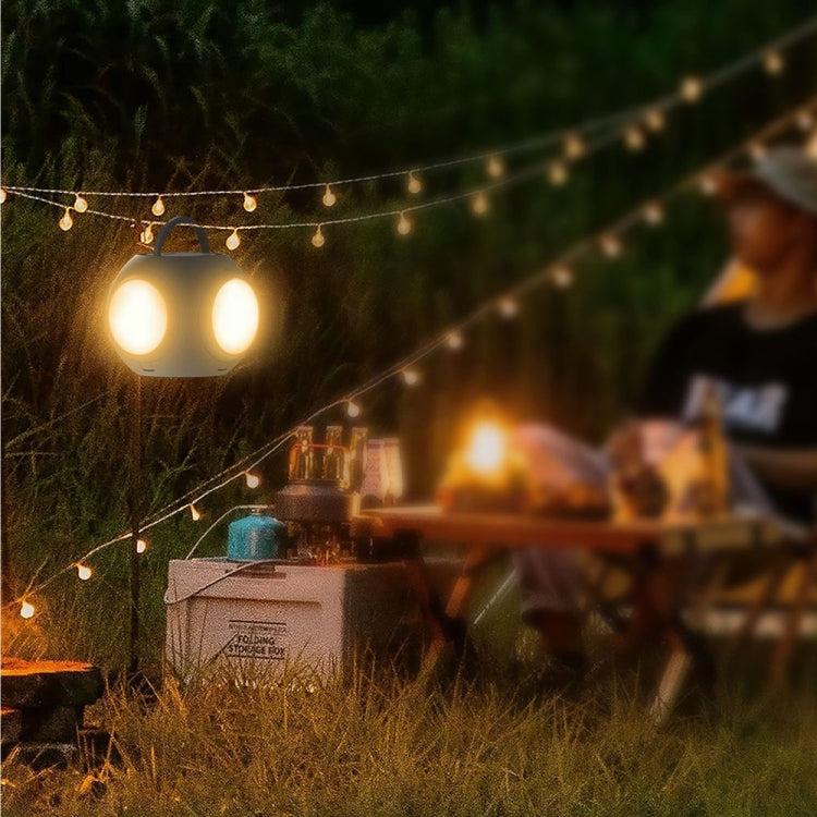 HX123 Handheld Folding Flashlight Camping Light Portable Outdoor Wireless Atmosphere Light(Gray) - Camping Lighting by PMc TechLife | Online Shopping South Africa | PMc TechLife | Buy Now Pay Later Mobicred