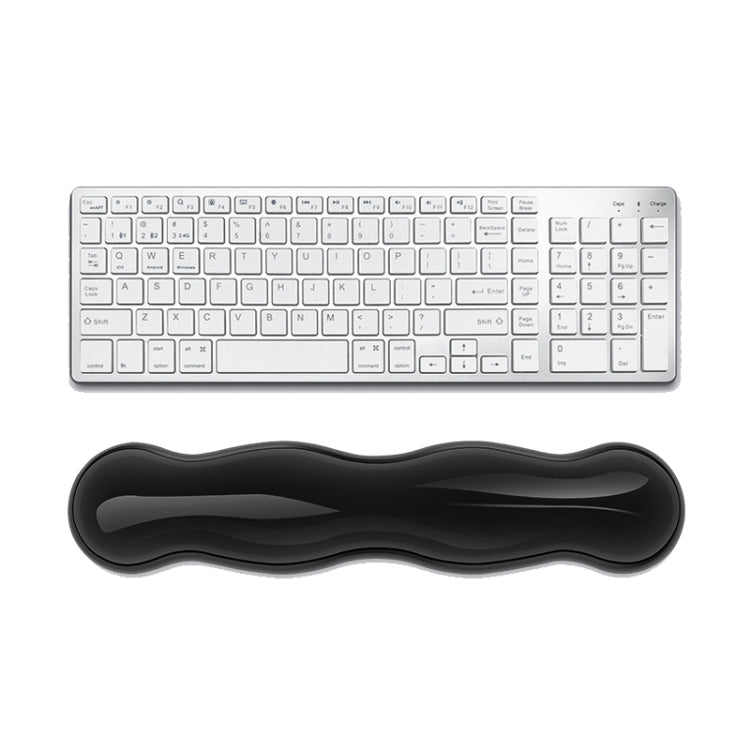 Cool Silicone Keyboard Wrist Rest Mouse Pad Relieve Wrist Fatigue, Spec: Large Transparent Gray - Mouse Pads by PMC TechLife | Online Shopping South Africa | PMC TechLife | Buy Now Pay Later Mobicred