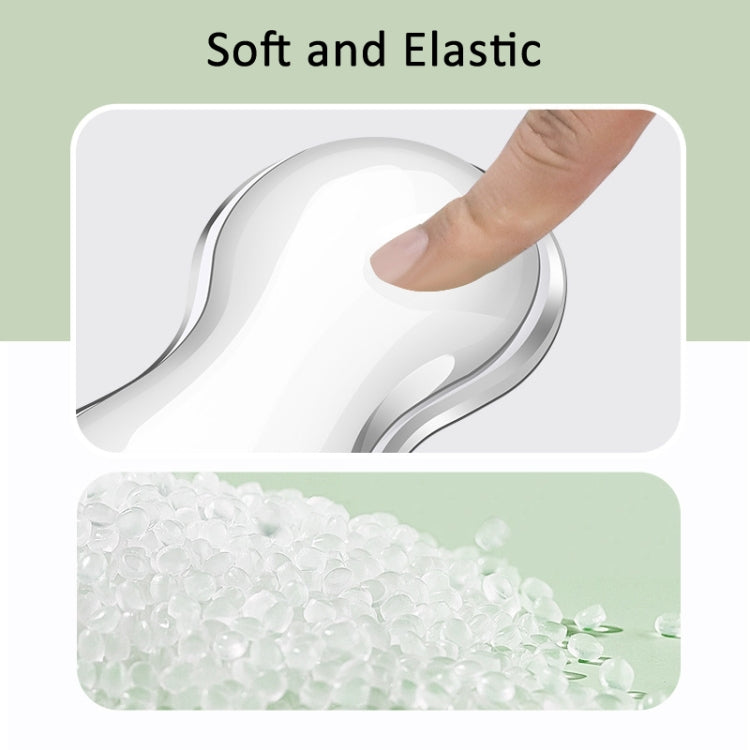 Cool Silicone Keyboard Wrist Rest Mouse Pad Relieve Wrist Fatigue, Spec: Large Transparent Gray - Mouse Pads by PMC TechLife | Online Shopping South Africa | PMC TechLife | Buy Now Pay Later Mobicred