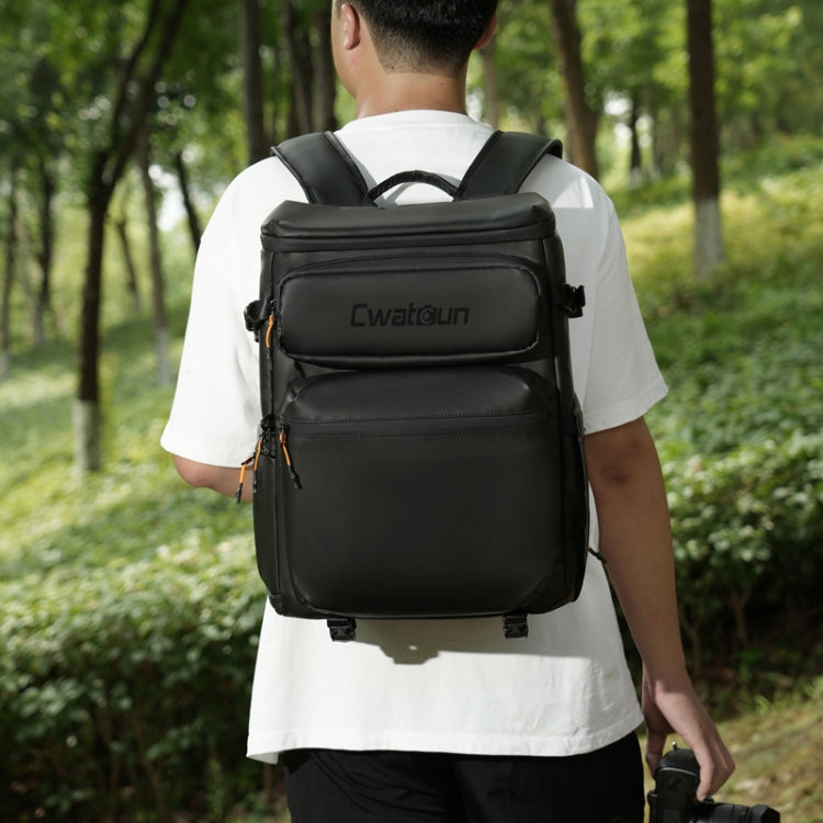 Cwatcun D141 Shoulder Drone Bag Large Capacity Multifunctional Waterproof Photography SLR Camera Bag(Black Extra Large) - free shipping - PMC TechLife - Order now!