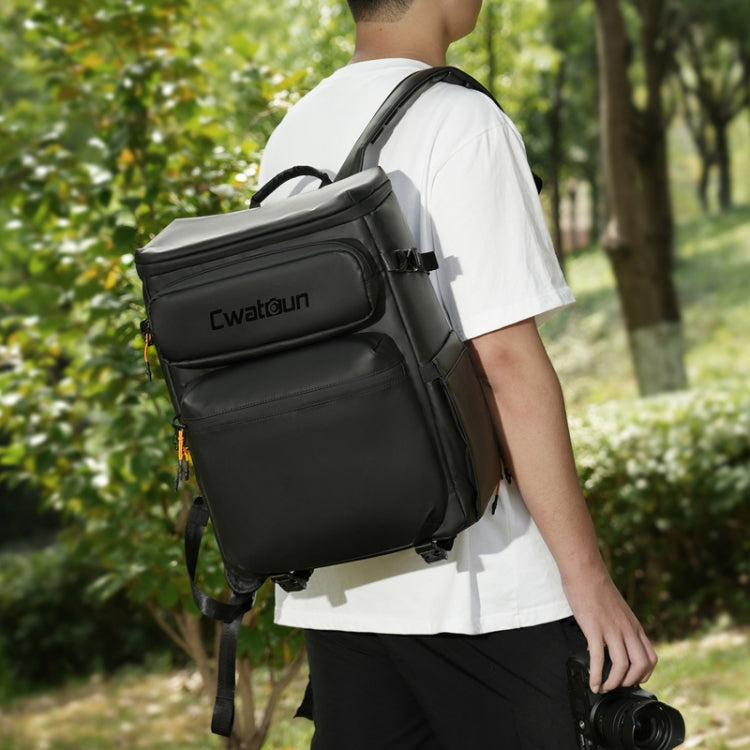 Cwatcun D141 Shoulder Drone Bag Large Capacity Multifunctional Waterproof Photography SLR Camera Bag(Black Extra Large) - free shipping - PMC TechLife - Order now!