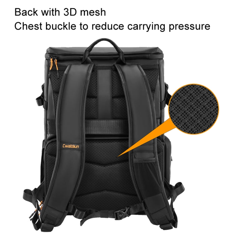 Cwatcun D141 Shoulder Drone Bag Large Capacity Multifunctional Waterproof Photography SLR Camera Bag(Black Extra Large) - free shipping - PMC TechLife - Order now!