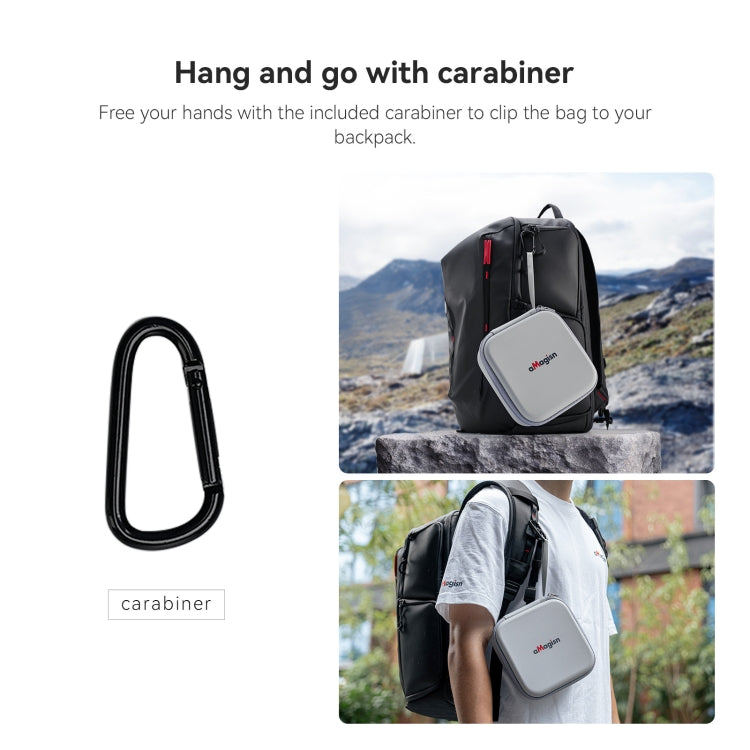 For DJI Neo aMagisn Standard Storage Bag Carrying Case(White) - free shipping - PMC TechLife - Order now!
