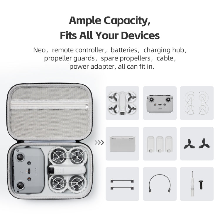 For DJI NEO Fly More Combo aMagisn Handbag Shoulder Bag(Black) - free shipping - PMC TechLife - Order now!