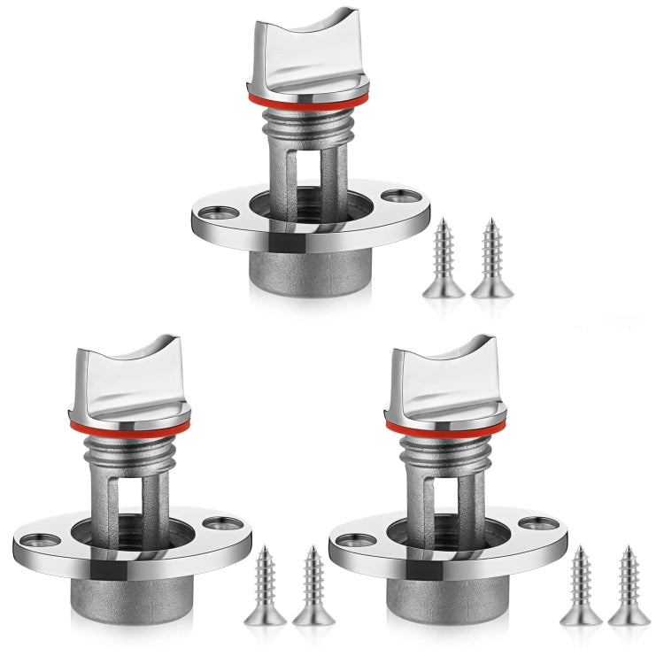 Stainless Steel Water Plug For Kayak Stern Drain, Set: 1pc - free shipping - PMC TechLife - Order now!